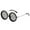 Silver, variant on 2025 Adjustable Tint Polarized Round with ND for Outdoor Cycling Hiking Driving Fishing