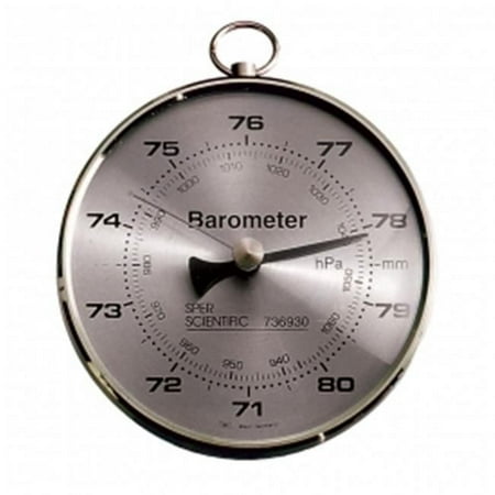 Sper Scientific Dial Barometer for Classroom, Lab, and Industrial Use