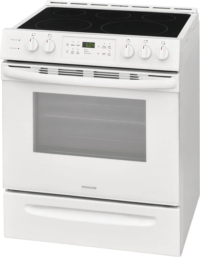 frigidaire electric range oven