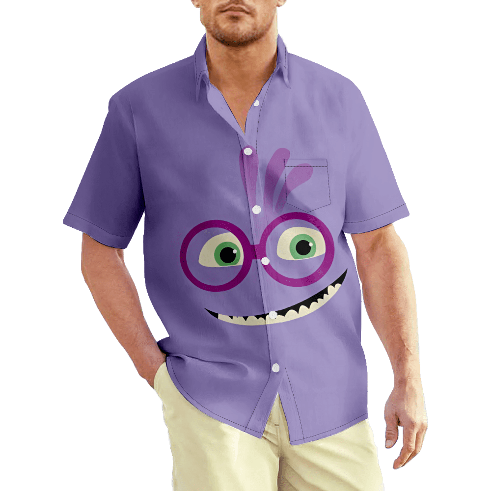 Monsters University ''Doors'' Button Down Shirt for Adults by