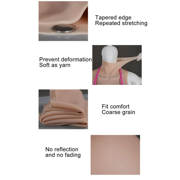 Silicone Breast Shapes Breast Prosthesis Artificial Breasts Cotton Filled G  Cup Silicone Breast Prostheses False Breast Shapes Lifelike False Breast