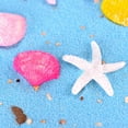 thumbnail image 5 of 5Pcs Colorful Starfish Shell Ornament DIY Miniature Ocean Landscape Decoration, 5 of 8