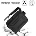 thumbnail image 6 of Mosiso Waterproof Camera Backpack for Canon/Nikon/Sony,15-16 inch DSLR/SLR/Mirrorless Camera Bag Symmetric Geometric Hard Shell with Tripod Holder,Black, 6 of 7