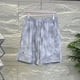 thumbnail image 4 of Pantalones cortos sucios para hombre, de alta gama, de verano, holgados, de pierna recta, 2024, nuevos pantalones deportivos de cinco puntos de moda, 4 of 5