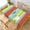 Blue, Yellow, Red, White, variant on Rectangle Tablecloth Pastel Stripes Beige, Green, Blue, White Oblong Table Cover Washable Table Cloths for Kitchen Dinning Party Tabletop Modern Decoration 60 x 84inch