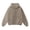 Khaki, variant on Iaqnaocc Hoodies for Men Zip Up Casual Athletic Pullover Long Sleeve Warm Fall Winter Hooded Sweatshirt Khaki 3XL