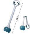 thumbnail image 1 of Jinsinto Long Handle Pet Poop Catcher, Folding Portable Solid Serrated Tooth Brushing Pick Up Litter Grabber Remover Pet Tools, 1 of 5