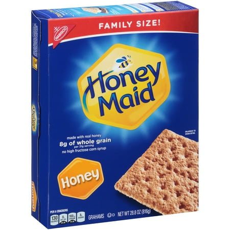 honey nabisco maid graham snacks oz grahams walmart wheat thins
