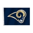 thumbnail image 1 of Los Angeles Rams 2 Ft. X 3 Ft. Flag W/Grommets, 1 of 1