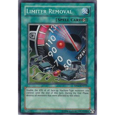 YuGiOh Retro Pack 2 Super Rare Limiter Removal RP02-EN015