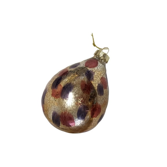 Holiday Lane Set of 2 Glass Ornament