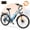 Blue, variant on ESKUTE C200D Electric Bike for Adults – 1300W Peak Motor, 28MPH Step-Thru Ebike, 840Wh Removable Battery , Up to 70 Miles, 26" Tires, 7-Speed White, UL2849