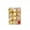 Gold, variant on 24PCS Shatterproof Plastic Balls Christmas Ornaments Mini Hanging Ball Decorations for Xmas Tree, Holiday, Wedding, Party (1.18" In Dia, Bronze)