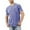 Purple, variant on Summer Men'S Round Neck Pocket Casual And Comfortable Skin Friendly T Shirt Men T Shirts