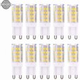 thumbnail image 1 of 2024 G9 Led Lamp Light Bulbs, Warm White 3000k 5w G9 Led Light Bulb Equivalent To 40w Halogen Bulbs 420 Lumens; Not Dimmable, Set Of 10, 1 of 4