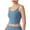 New2/Blue, variant on Otvok 2025 Womens Summer Tie Hanging Neck Camisole Slim Short Pitted Knit Tank Top