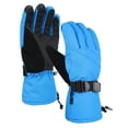 thumbnail image 1 of Toppers Waterproof Winter Thinsulate Lined Snowboard Ski Gloves Electric Blue XL, 1 of 4