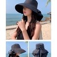 thumbnail image 3 of CoCopeaunts Bucket Hat Sun Hat Wide Brim Beach Hats for Women Casual Sun Protection Hat Windproof Packable Hats Fishing Hiking, 3 of 5
