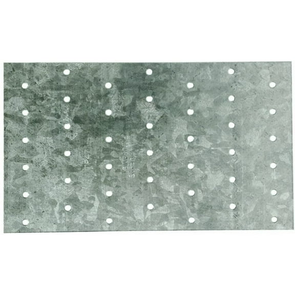 Simpson Strong-Tie Tie Plate Steel Galvanized - Hardware Bracket - 1 Each, Silver