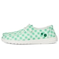 thumbnail image 4 of Zapatos para Mujer HEYDUDE Wendy Shamrock Cuadros Vichy Verde Talla 7 M, 4 of 7