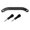Black, variant on Motorcycle Passenger Rear Grab Rear Seat-Rail Kit Grab Handle Hand Grips Tail Handle Armrest for