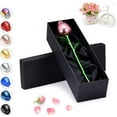 thumbnail image 7 of Rose Flower Cremation Urns for Ashes Memorials Urn Stainless Steel Long Stem Rose Bud Keepsake Decorative for Human/Pet, 7 of 7