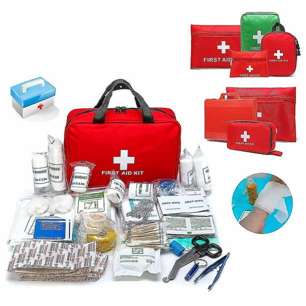 Zmnew Emergency Tools 51pcs-300pcs Portable First Aid Kit Survival Bag Mini Emergency Bag For Car Home Camping Other