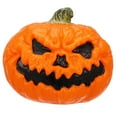 thumbnail image 5 of OUNONA 1Pcs Scary  Decorations Orange Pumpkin Light with LED and Battery Operated for Indoor Outdoor, 5 of 7