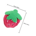 thumbnail image 2 of VERDANVERSE 2Ud Accesorios Rosados Para El Con Cute De Fresa Para Complementar Cualquier Atuendo, 2 of 8