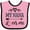 Pink and Black, variant on Inktastic My Nana Grandma Loves Me Girls Girls Baby Bib