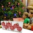thumbnail image 1 of Lingouzi Red Lollipop Christmas Tree Pendant- 6 Christmas Gold Powder Plastic Candy for Christmas Candy Party Home Decorations ,Small Gifts For Children, 1 of 7
