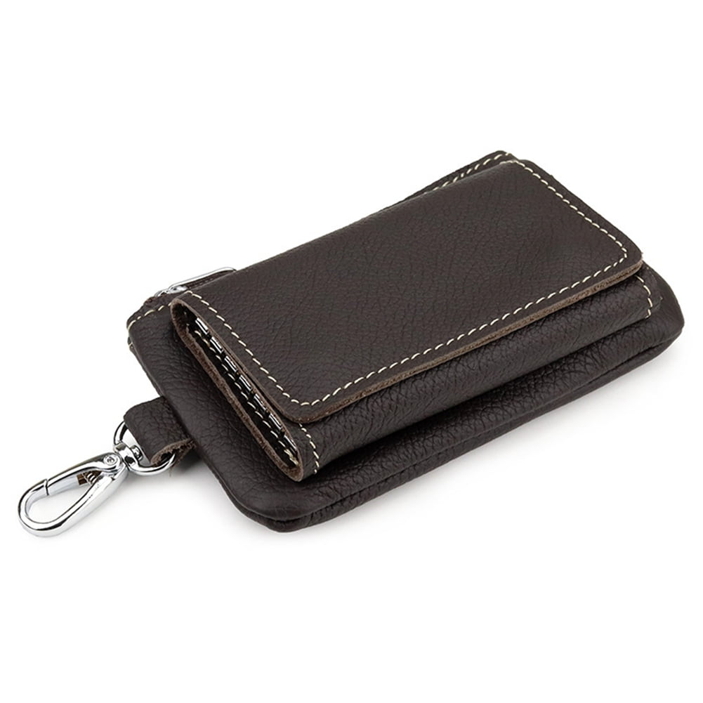iSpchen Key Holder Wallet Key Chain Wallet Fashionable Leather Car Key