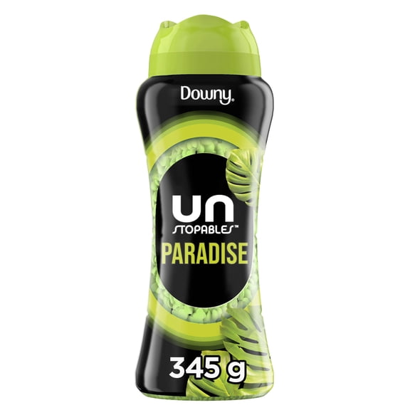 Perlas de Perfume Downy Paradise Aroma Tropical, 345g con 6X Más Fragancia*