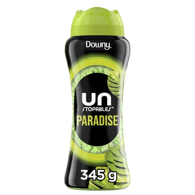 Perlas de Perfume Downy Paradise Aroma Tropical, 345g con 6X Más Fragancia*