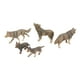 thumbnail image 5 of Modelo de animal de simulación, 5 piezas Figura de lobo Animal salvaje Juguetes de lobo Figura de lobo Juguetes Resultados impresionantes, 5 of 8