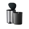 thumbnail image 3 of Joseph Joseph EasyStore Stainless Steel 5-liter Pedal Trash Bin, 3 of 6