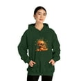 thumbnail image 5 of Pumpkin Skull Dot Day Unisex Heavy Blend™ Hooded Sweatshirt, 5 of 9