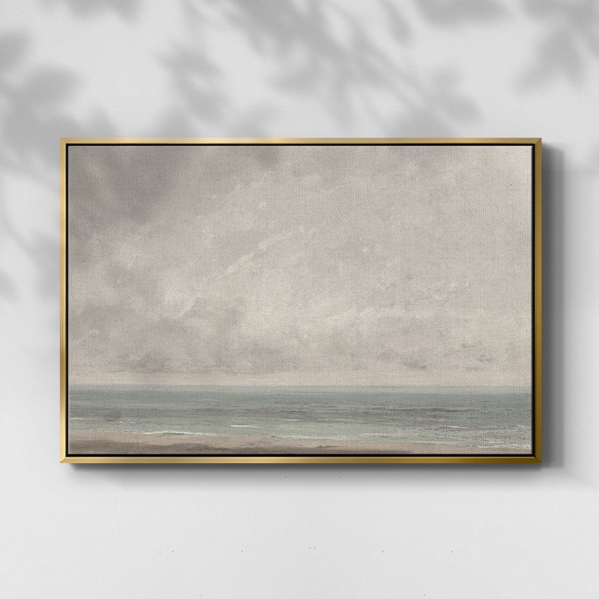 Vintage Landscape-CCCXLIII By Wexford Home Framed in Gold Wood Gallery Wrapped Canvas 25 in. x 37 in.