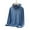 Blue, variant on Xfvqtps Mens Cooling Sun Protection Jacket Full Zip Hoodie Quick Dry Long Sleeve with Thumb Hole Summer Shirts for Hiking Fishing Running Blue