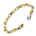 thumbnail image 2 of Pompeii Men's 14k Gold (36gram) or Platinum (58gram) 6mm Link Bracelet 8.5" (,), 2 of 3