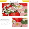 thumbnail image 2 of FREEAMG Puzzle- Strawberry Pattern Jigsaw Puzzles, 500 Piece Puzzles for Family - Fun Intellectual Decompressing Educational Games, 2 of 7
