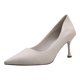 thumbnail image 1 of Amzcrzy Zapatos de mujer,Zapatos de mujer,Zapatillas de mujer, Zapatos de tacón alto de piel suave para mujer, tacones finos, nuevos, primavera-verano, versátiles, puntiagudos, negros, para trabajar., 1 of 6