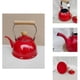 thumbnail image 5 of Tetera de esmalte, tetera china de 1,4 l, cafetera de porcelana con agarre cómodo. Rojo, 5 of 9