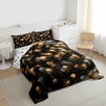 thumbnail image 3 of Castle Fairy Vintage Checkered Full Size Comforter Sets,Retro Plaid Grid Bedding Sets, 3 of 8