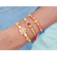 thumbnail image 4 of IMTRA FASHION Indian Rakhi for Raksha Bandhan Thread Rakhee Set With Roli Chawal, 4 of 6