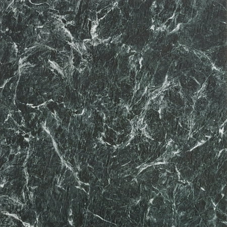 Achim Majestic Self Adhesive Vinyl Floor Tile - 10 Tiles/22.5 Sq. ft., 18 x 18, Verde Green Marble