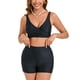 thumbnail image 5 of Trajes de baño tankini para mujer Conjuntos de bikini sin espalda con tirantes cruzados de moda de color sólido para mujer Traje de baño de dos piezas para mujer, 5 of 6