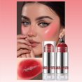 thumbnail image 1 of Stick Moisturizing Highlighter&Trimming Rouge Pen Glow And Boosting Blushes Stick Cheek Makeup Easy To Use, Makeup White Blusher, 1 of 7