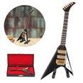 thumbnail image 1 of Keenso Electric Guitar Model, 14cm Guitar Model, Small Guitar Model Wood Guitar Model For Gifts Decorating Rooms Home, 1 of 8