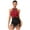 Red, variant on iiniim Women Fringe Latin Dance Leotards Halter Neck Backless Gymnastics Boddysuit for Tango Rumba Salsa Red XL